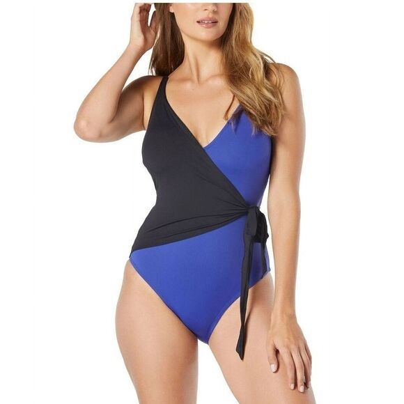 Coco Reef. Coco Contours Appeal Cross-over One Piece Swimsuit size 12 - Picture 2 of 8